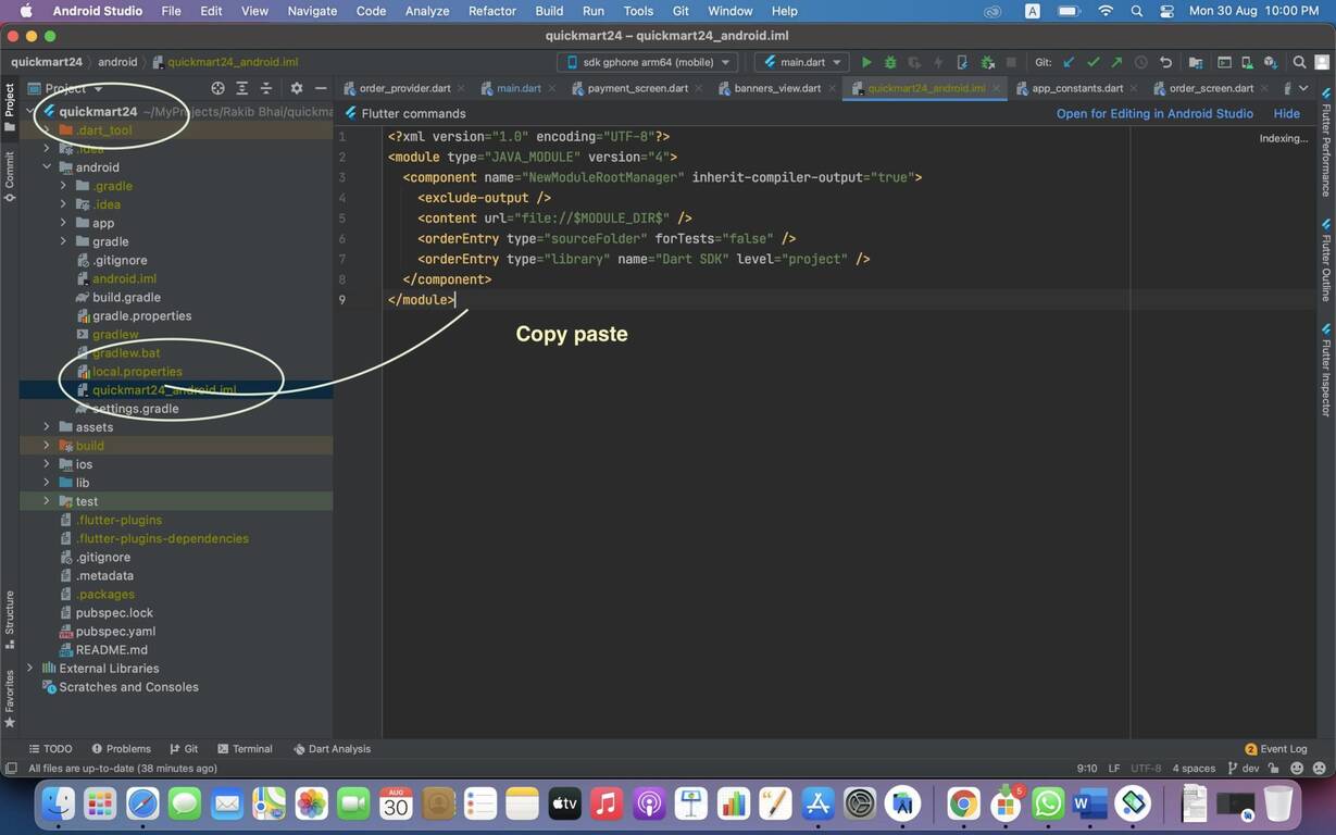 How to Enable open for editing in android studio in Flutter – Best DevOps