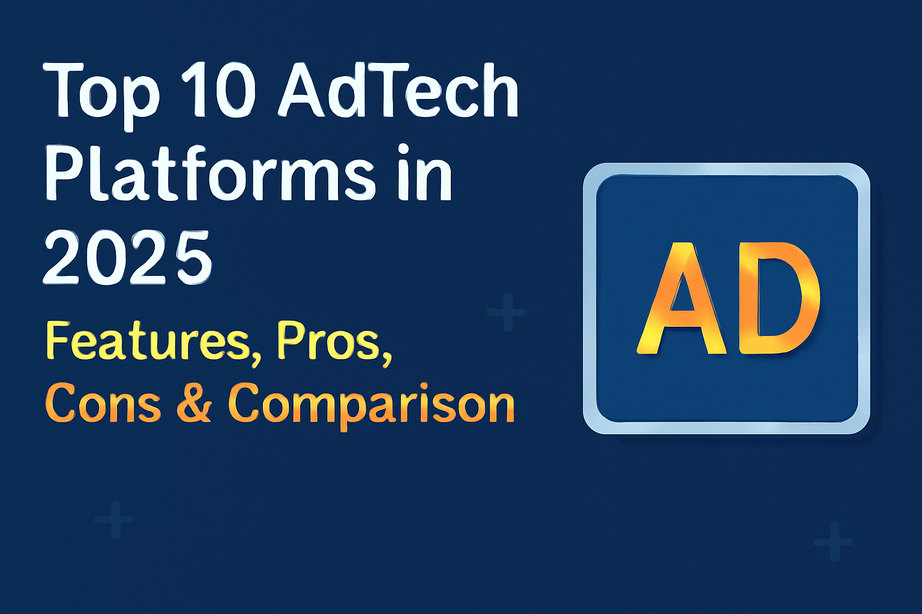 Top 10 AdTech Platforms Tools in 2026: Features, Pros, Cons ...
