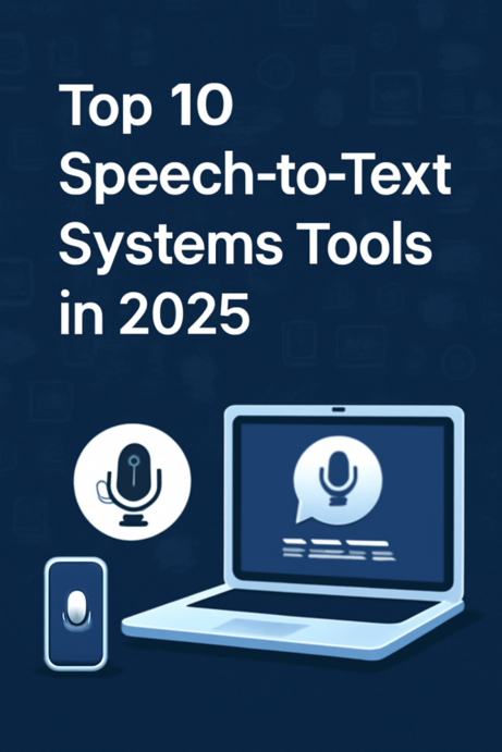 Top 10 Speech-to-Text Systems Tools in 2026: Features, Pros, Cons ...