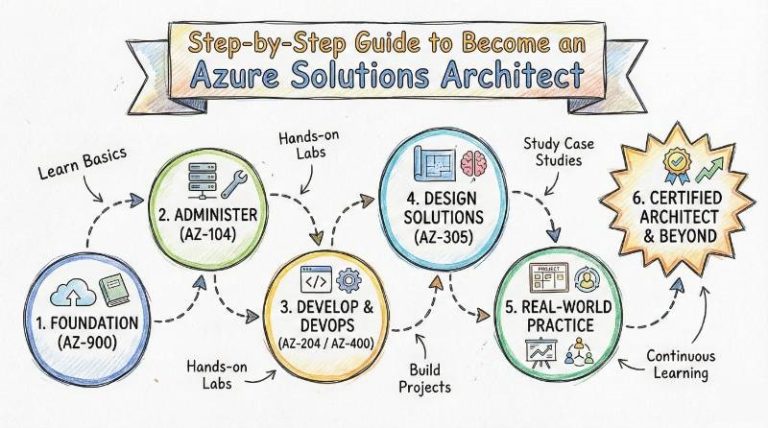 Step-by-Step Guide to Become an Azure Solutions Architect – Best DevOps
