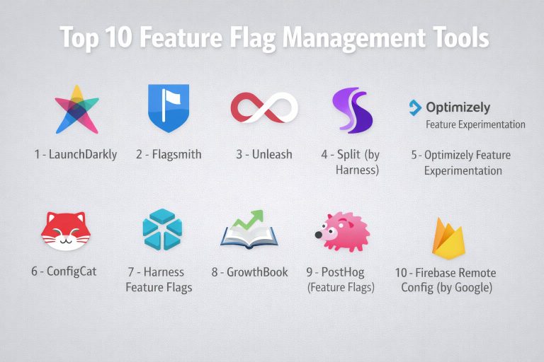 Top 10 Feature Flag Management Tools: Features, Pros, Cons & Comparison ...