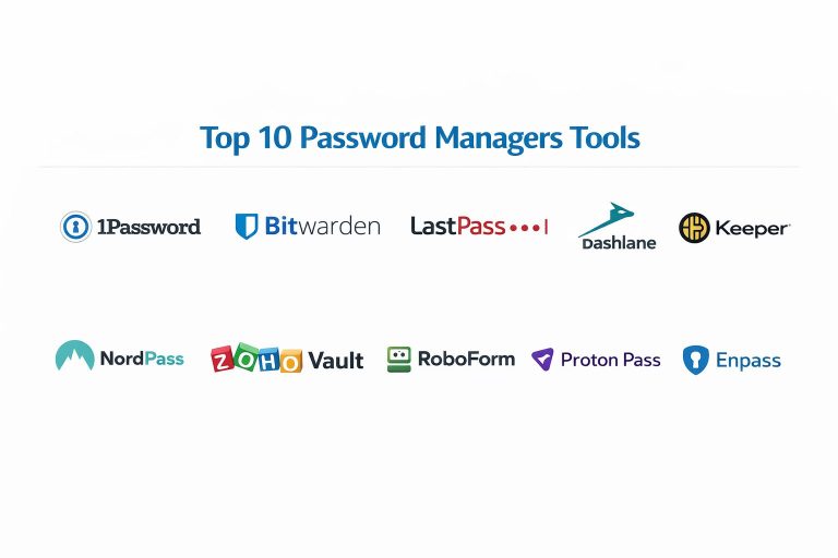 Top 10 Password Managers: Features, Pros, Cons and Comparison – Best DevOps