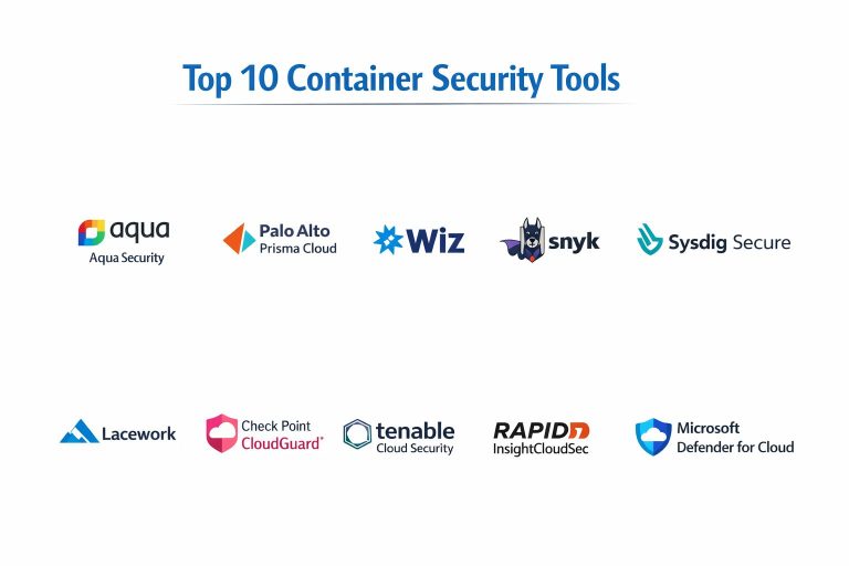 Top 10 Container Security Tools: Features, Pros, Cons and Comparison ...