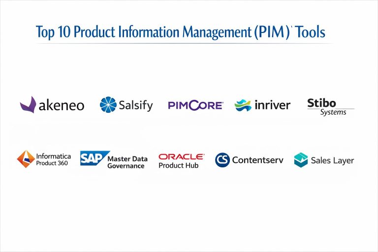 Top 10 Product Information Management (PIM) Tools: Features, Pros, Cons ...