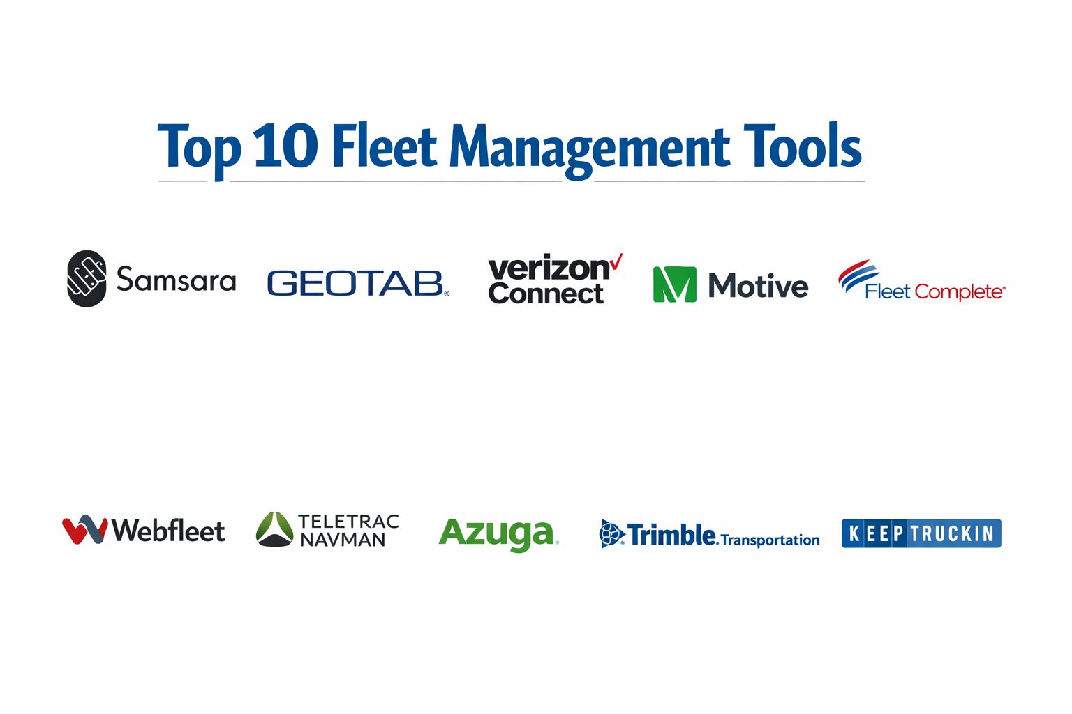 Top 10 Fleet Management Tools: Features, Pros, Cons and Comparison ...