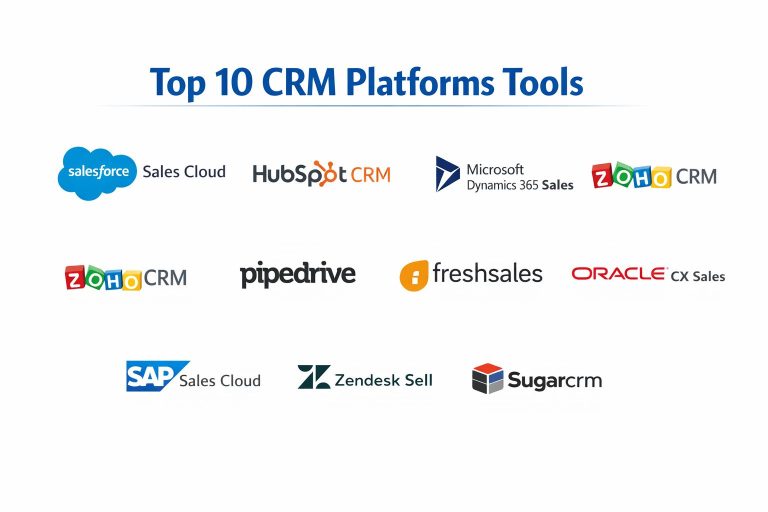 Top 10 CRM Platforms: Features, Pros, Cons and Comparison – Best DevOps