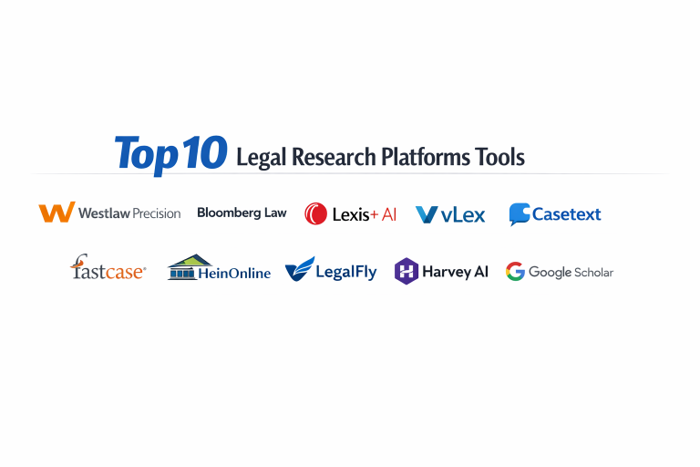 Discuss Reseearch Platform Top 10 Legal Research Platforms: Features, Pros, Cons & Comparison ...