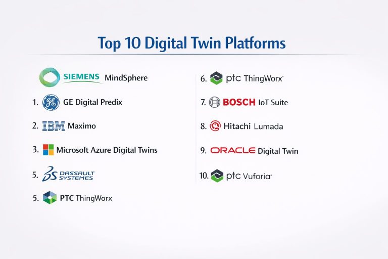 Top 10 Digital Twin Platforms: Features, Pros, Cons & Comparison – Best ...