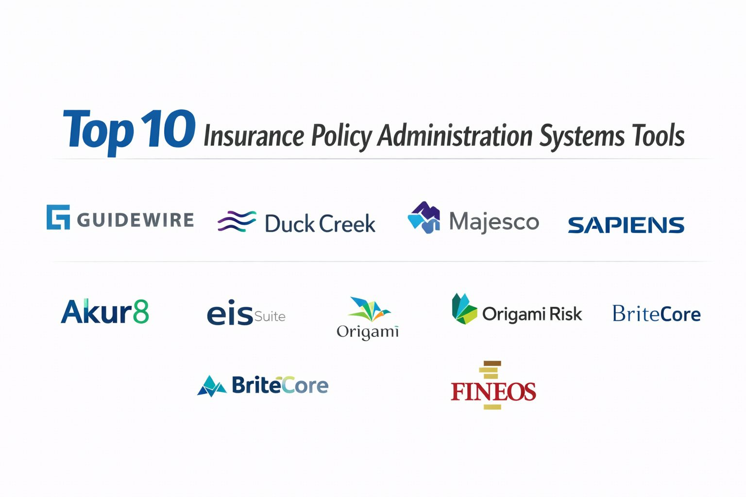 Top 10 Insurance Policy Administration Systems: Features, Pros, Cons ...