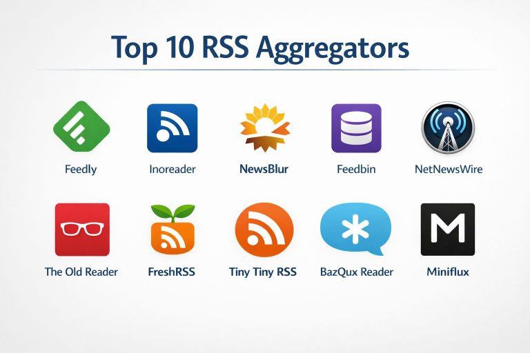 Popular Rss Top 10 RSS Aggregators: Features, Pros, Cons & Comparison – Best DevOps