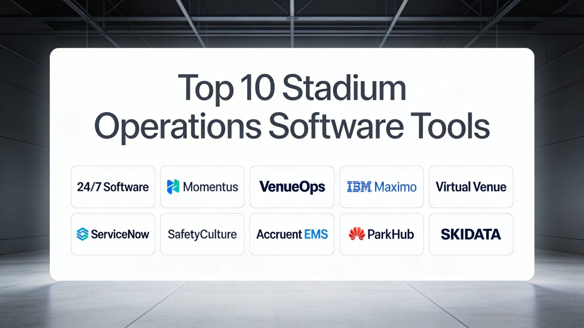Stadium Operations Center Top 10 Stadium Operations Software: Features, Pros, Cons & Comparison ...
