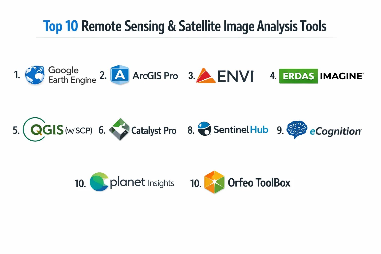 Top 10 Remote Sensing & Satellite Image Analysis Tools: Features, Pros ...