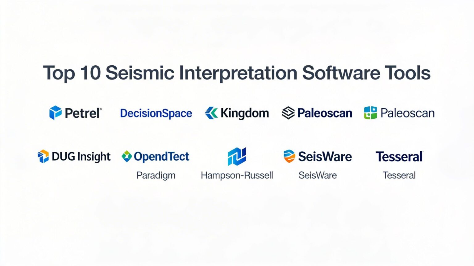 Interpretive Software Top 10 Seismic Interpretation Software: Features, Pros, Cons ...