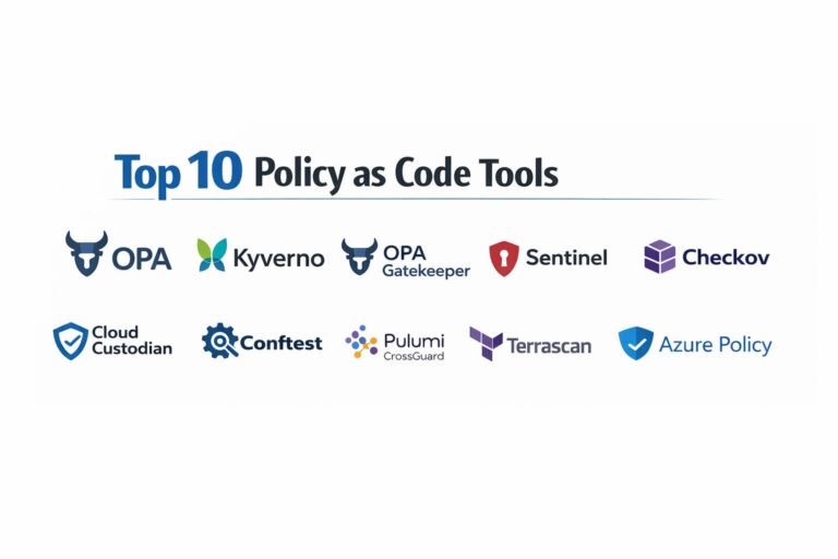 Top 10 Policy as Code Tools: Features, Pros, Cons & Comparison – Best ...