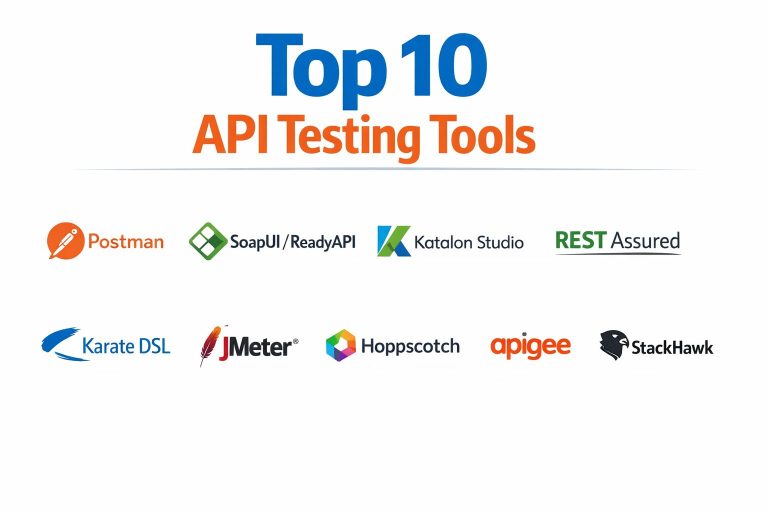 Top 10 API Testing Tools: Features, Pros, Cons & Comparison – Best DevOps