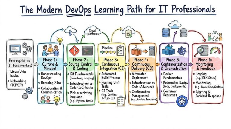 The Modern DevOps Learning Path for IT Professionals – Best DevOps